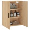 vidaXL Wall Mounted Cabinet Sonoma Oak 69.5x34x90 cm