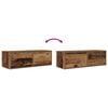 vidaXL TV Cabinets 2 pcs Old Wood 80x31x25.5 cm Engineered Wood