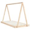 vidaXL Kids Bed Frame 90x200 cm Solid Wood Pine