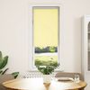 vidaXL Roller Blind Blackout Yellow 55x150 cm Fabric Width 50.7 cm Polyester