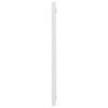 vidaXL Bathroom Mirror High Gloss White 100x1.5x37 cm Engineered Wood