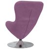 vidaXL Egg Chair Purple 63 x 73 x 90 cm Velvet