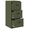 vidaXL File Cabinet Olive Green 44 x 50 x 106.5 cm Cold-Rolled Steel
