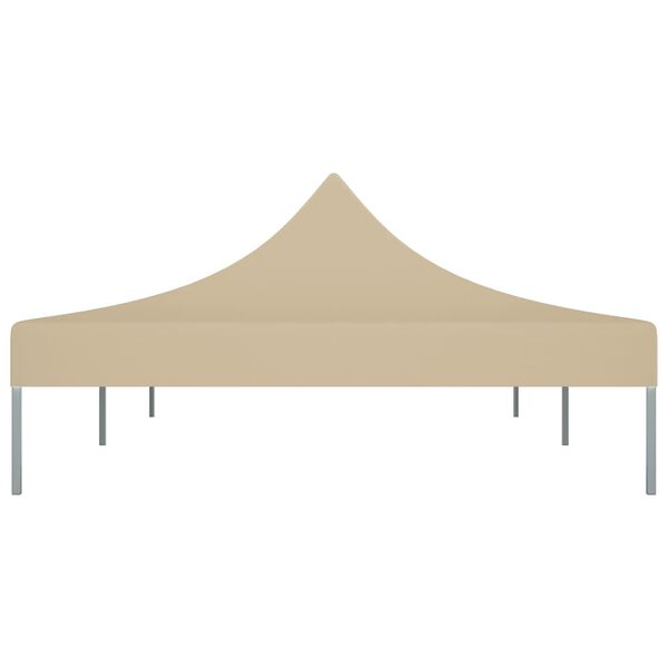 vidaXL Party Tent Roof 6x3 m Beige 270 g/m²
