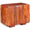vidaXL Sideboard Solid Acacia Wood 75x35x60 cm