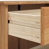 vidaXL Shoe Cabinet ASKIM Brown 85 x 35 x 108 cm Solid Pine Wood