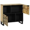 vidaXL Sideboard Brown 80 x 33 x 75 cm Solid mango wood