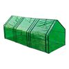 vidaXL Greenhouse | Green | Tough powder-coated steel frame, PVC cover | Medium
