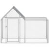 vidaXL Chicken Coop 2x1x1.5 m Galvanised Steel