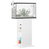 vidaXL Aquarium Stand High Gloss White 60.5x36x72.5 cm Engineered Wood