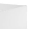 vidaXL Bathroom Sink with Overflow Ceramic Matt White