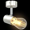 vidaXL Ceiling Spotlight Nickel 6.5 x 6 x 11.5 cm Metal