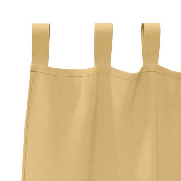 vidaXL Blackout Curtains with Rings 2 pcs Beige 175 x 140 cm Polyester