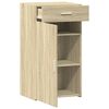 vidaXL Sideboard Sonoma Oak 50x42.5x93 cm Engineered Wood