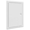 vidaXL Access Panel White 33.5 x 23 x 3 cm Steel