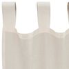 vidaXL Voile Curtains with Tab Top 2 pcs Cream