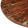 vidaXL Table Top &Oslash; 70x2.5 cm Round Solid Wood Reclaimed