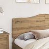 vidaXL Headboard Artisan Oak 200 cm Engineered wood