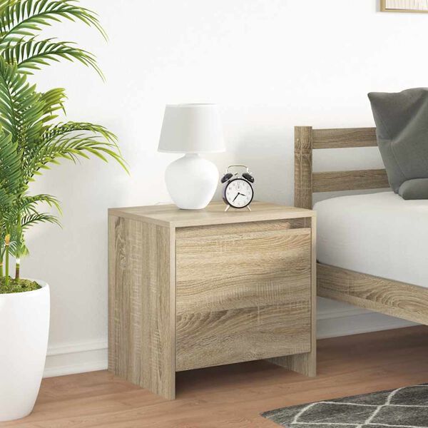vidaXL Bedside Cabinets 2 pcs Sonoma Oak 45x34x44.5 cm Engineered Wood