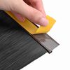 vidaXL Self-adhesive Door Brush Seals 6 pcs Brown 100 cm