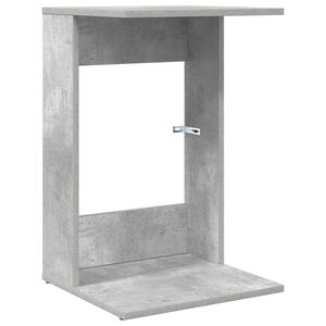 vidaXL Side Table Concrete Grey 40 x 38 x 62.5 cm Engineered Wood