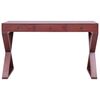 vidaXL Computer Desk Brown 115x47x77 cm Solid Mahogany Wood