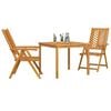 vidaXL Garden Dining Set 7 pcs Brown Solid acacia wood