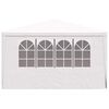 vidaXL Professional Party Tent with Side Walls 4x4 m White 90 g/m?