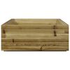 vidaXL Garden Planter 110x60x26.5 cm Impregnated Wood Pine