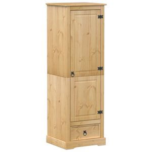 vidaXL Wardrobe Corona 55x50x170 cm Solid Wood Pine