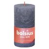 Bolsius Rustic Pillar Candles Shine 4 pcs 130x68 mm Twilight Blue