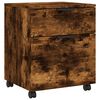 vidaXL File Cabinet | Smoked Oak | Engineered Wood | Regular