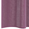 vidaXL Voile Curtains with Rod Pockets 2 pcs Purple
