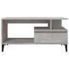 vidaXL Coffee Table Concrete Grey 90x49x45 cm Engineered Wood