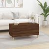 vidaXL Coffee Table Brown Oak 90x44.5x45 cm Engineered Wood