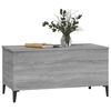 vidaXL Coffee Table Grey Sonoma 90x44.5x45 cm Engineered Wood