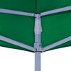vidaXL Party Tent Roof 4x3 m Green 270 g/m²
