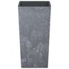 vidaXL Planter with Removable Inner Grey 21/49 L PP Concrete Look