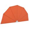 vidaXL Collapsible Terrace Side Awning Terracotta 200 cm