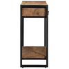 vidaXL Console Table Brown 90 x 33 x 75 cm Solid Acacia Wood