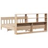 vidaXL Bed Frame without Mattress 200x200 cm Solid Wood Pine