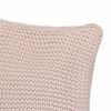 vidaXL Throw Pillow Basketweave 2 pcs Pink 45 x 45 cm Cotton