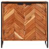 vidaXL Shoe Cabinet 67x38x65 cm Solid Wood Acacia