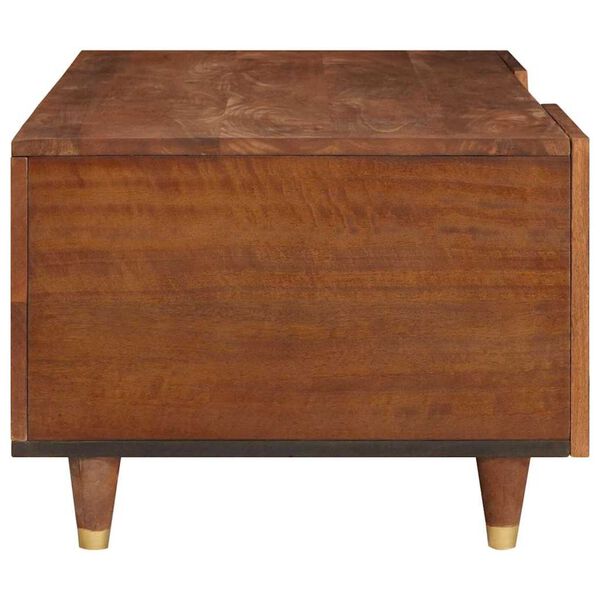 vidaXL Coffee Tables Brown 100 x 54 x 40 cm Cane and solid mango wood