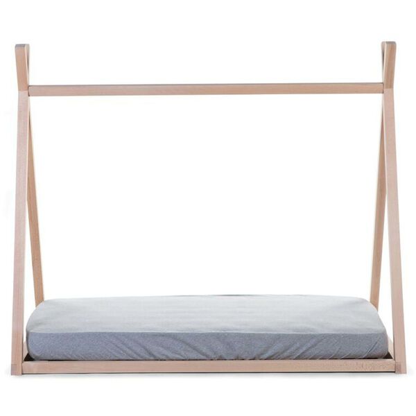 CHILDHOME Tipi Bed Frame 70x140cm Wood Natural