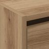 vidaXL Shoe Cabinet Artisan oak 60 x 21 x 57 cm Engineered wood