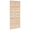 vidaXL Barn Door 90x208 cm Solid Wood Pine
