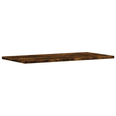 vidaXL Wall Shelves 4 pcs Smoked Oak 60x30x1.5 cm Engineered Wood