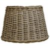 vidaXL Lamp Shade Wicker 45x28 cm Brown