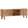 vidaXL TV Cabinet 130x30x45 cm Solid Acacia Wood
